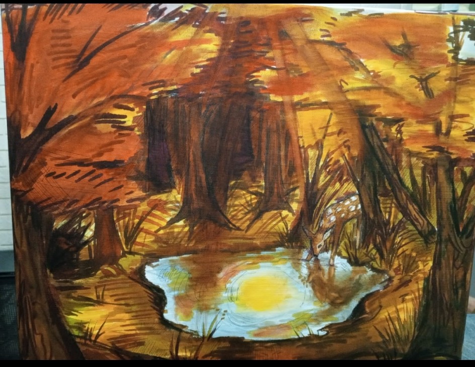 Лесная осень.