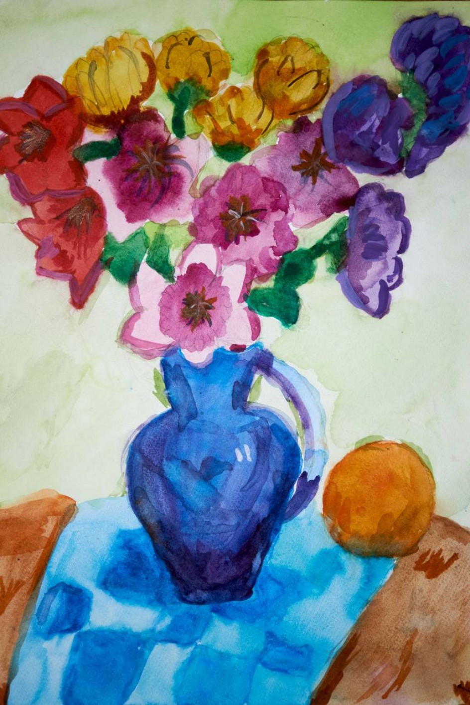 "Натюрморт с цветами"