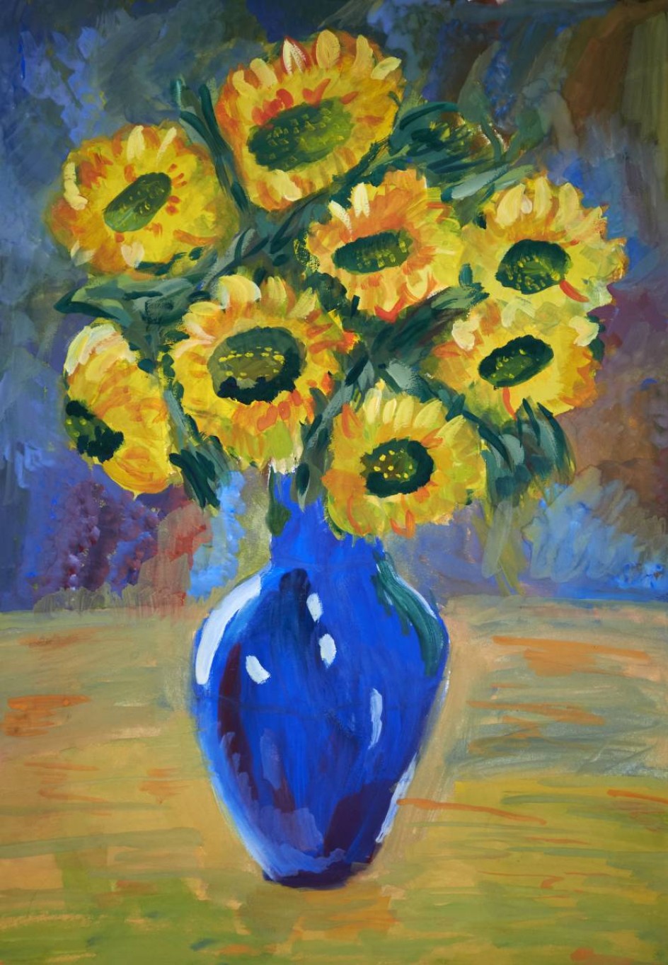 "Букет подсолнухов"