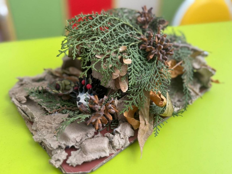 «Ёжик готовится к зимовке»