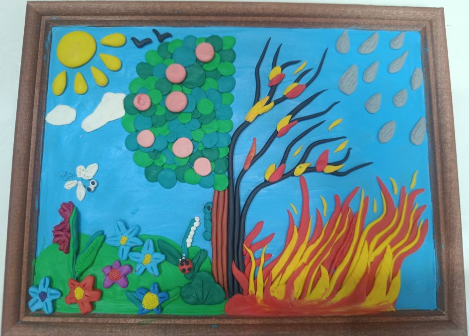 Берегите лес от пожара!