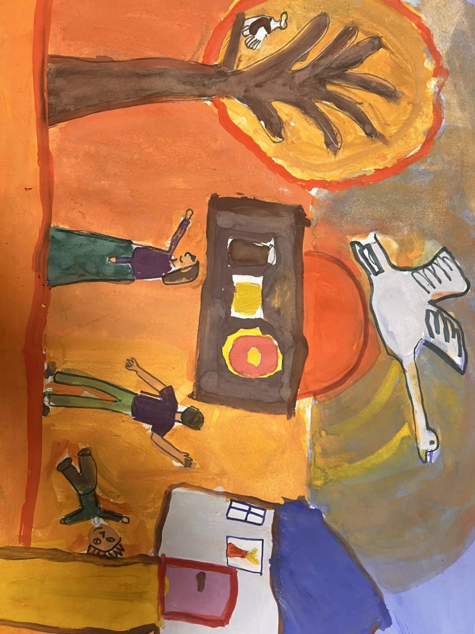 Загадочный закат