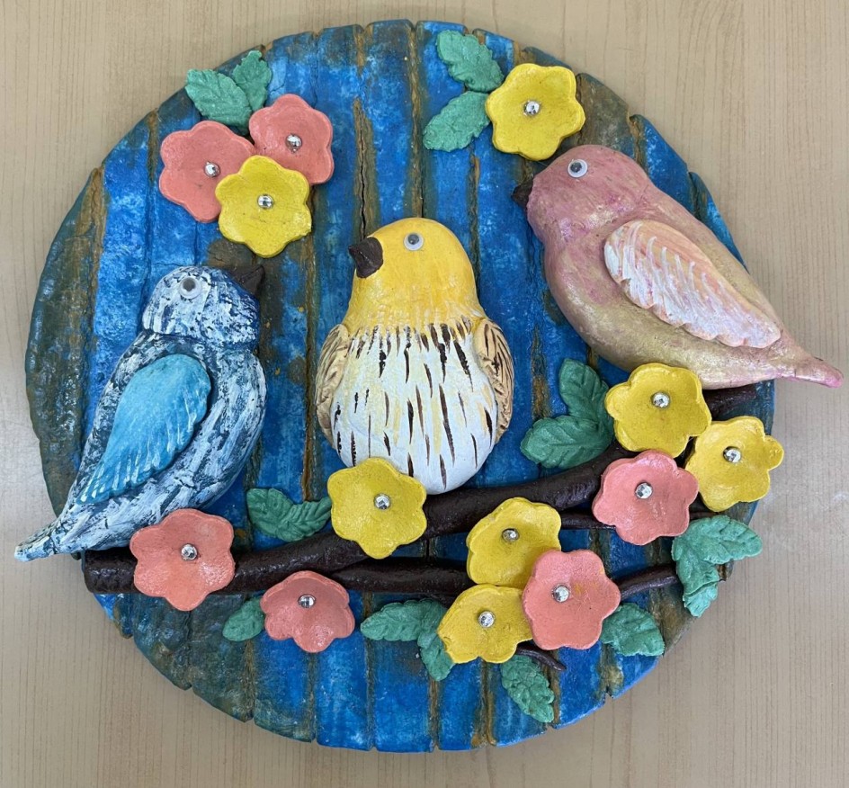 Пёстрые пёрышки