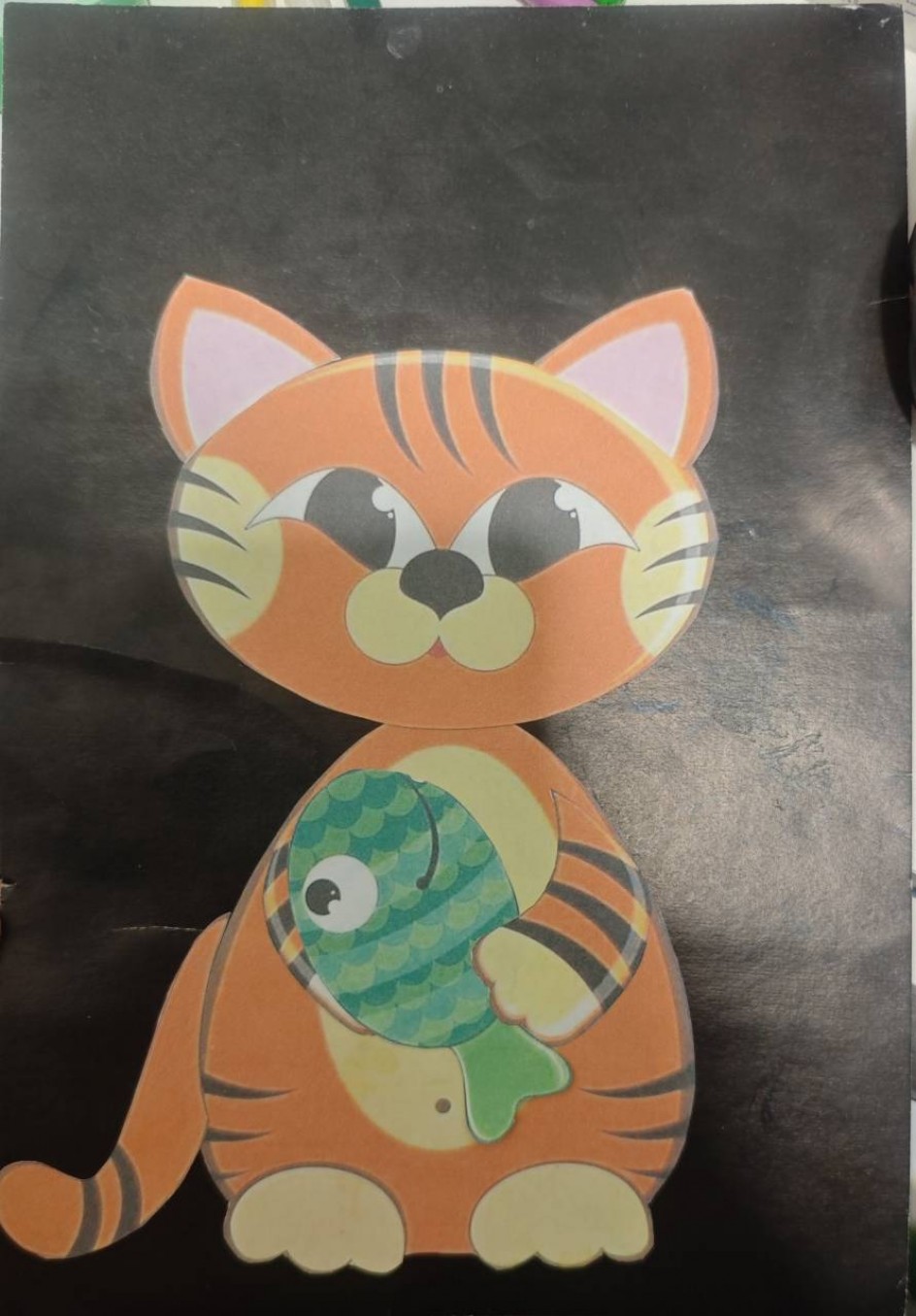 Кот и рыбка