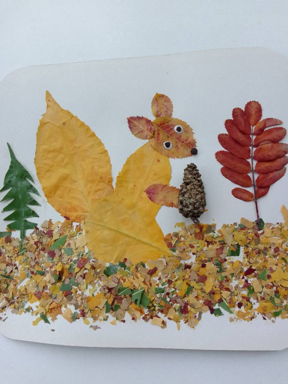 Рыжая белочка