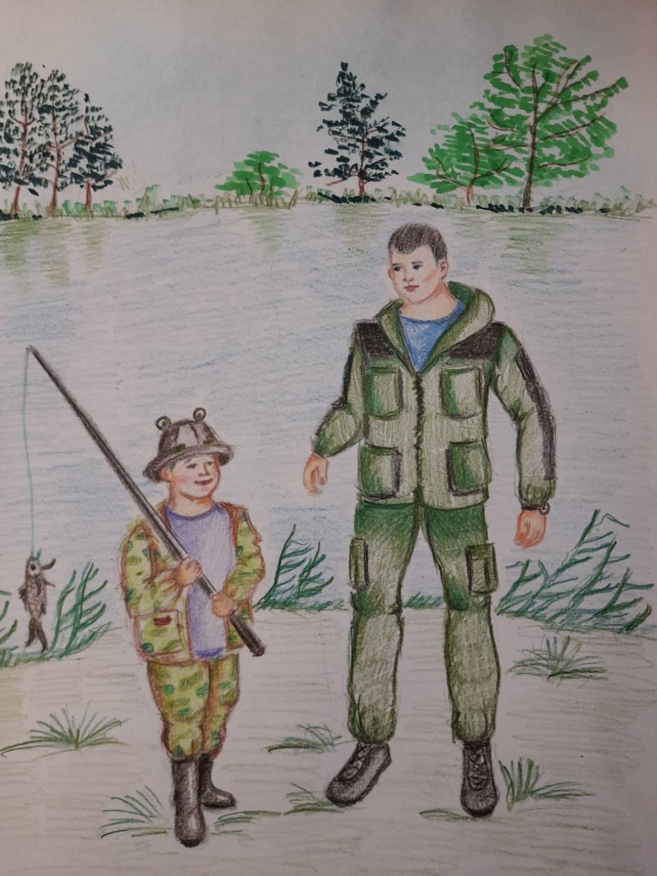 Мой самый лучший друг - папа!