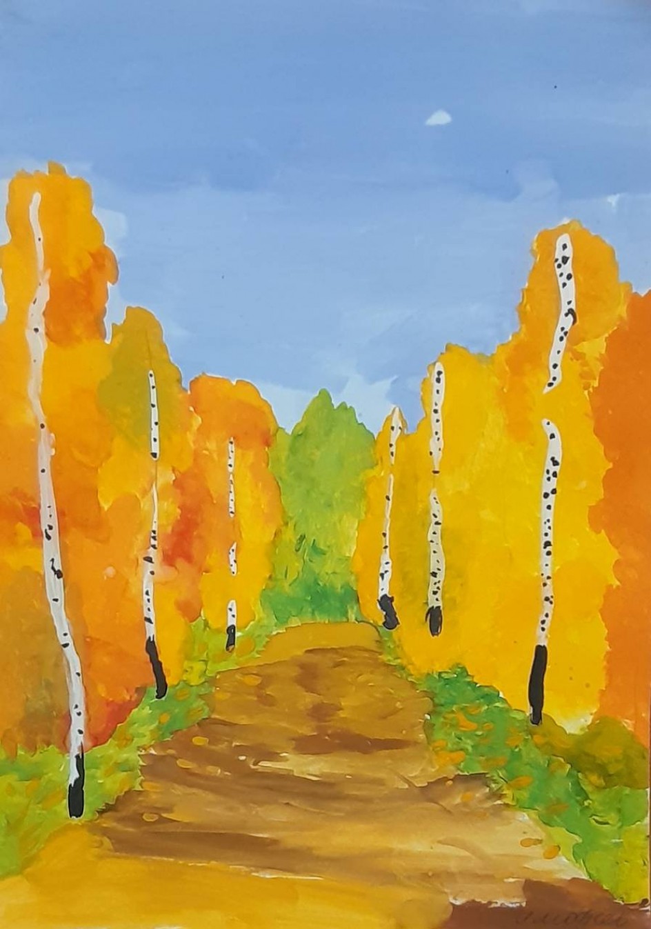 Люблю я пышное природы увяданье