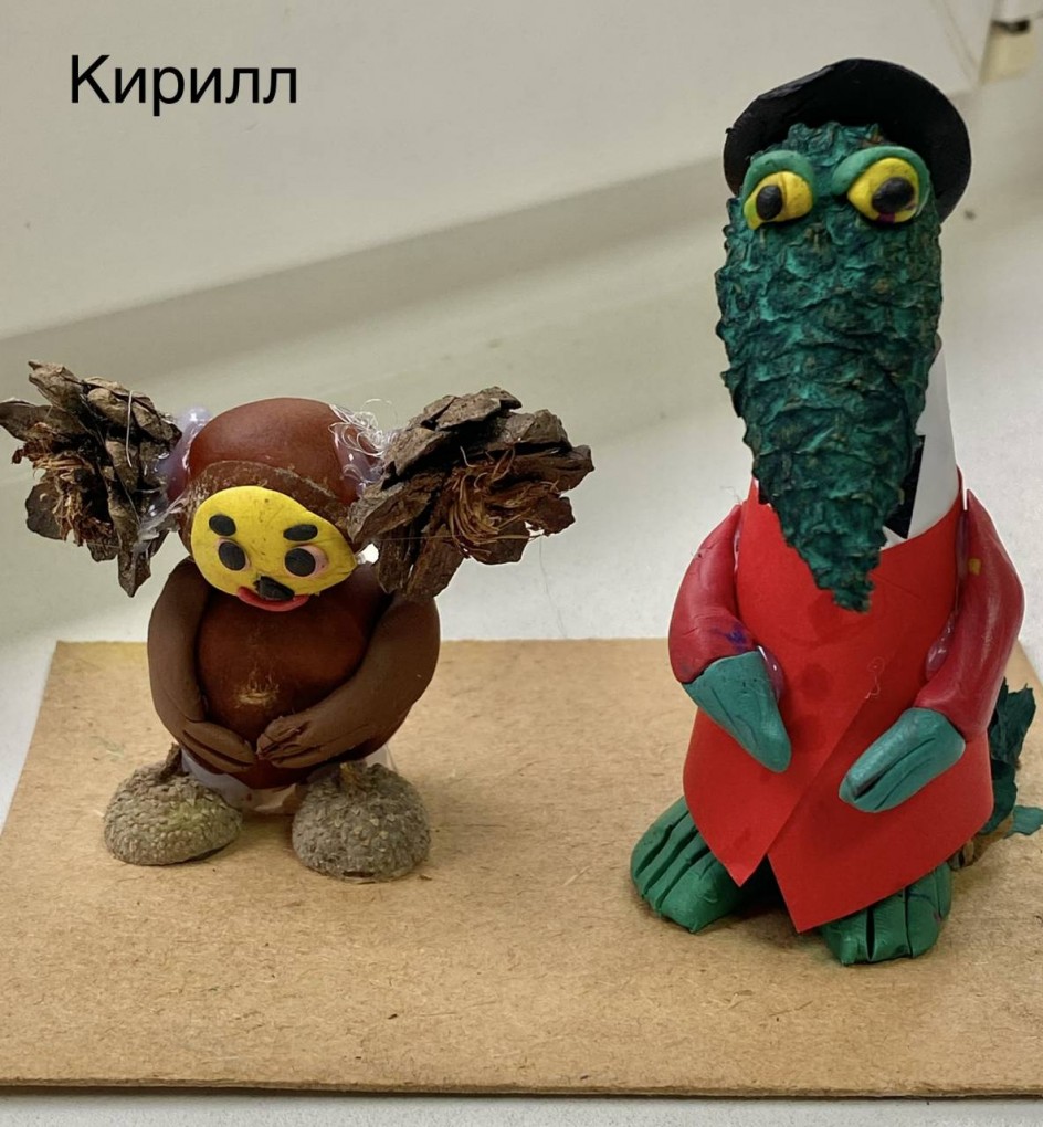 крокодил Гена и Чебурашка