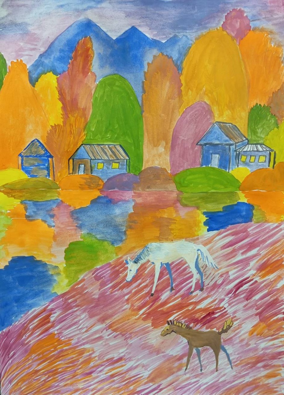 Отражение осени