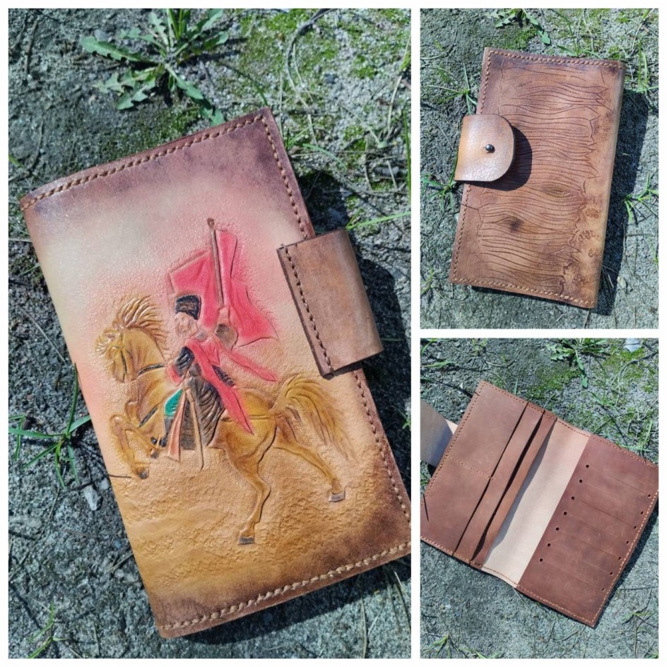 Портмоне для документов "С победой!"