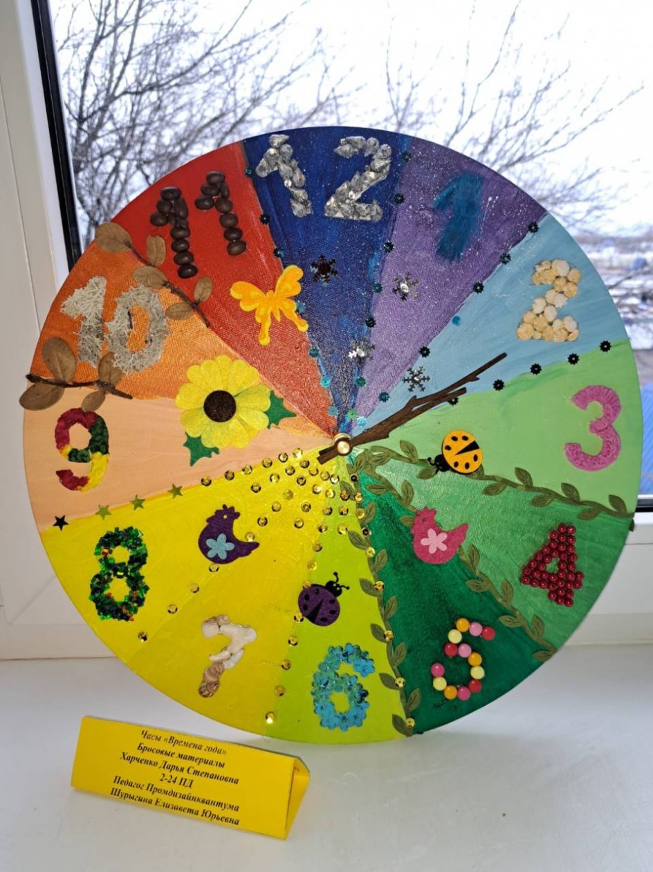 Часы "Времена года"