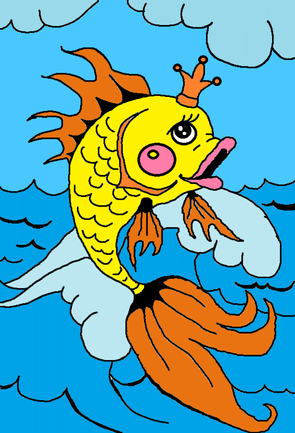 Золотая рыбка