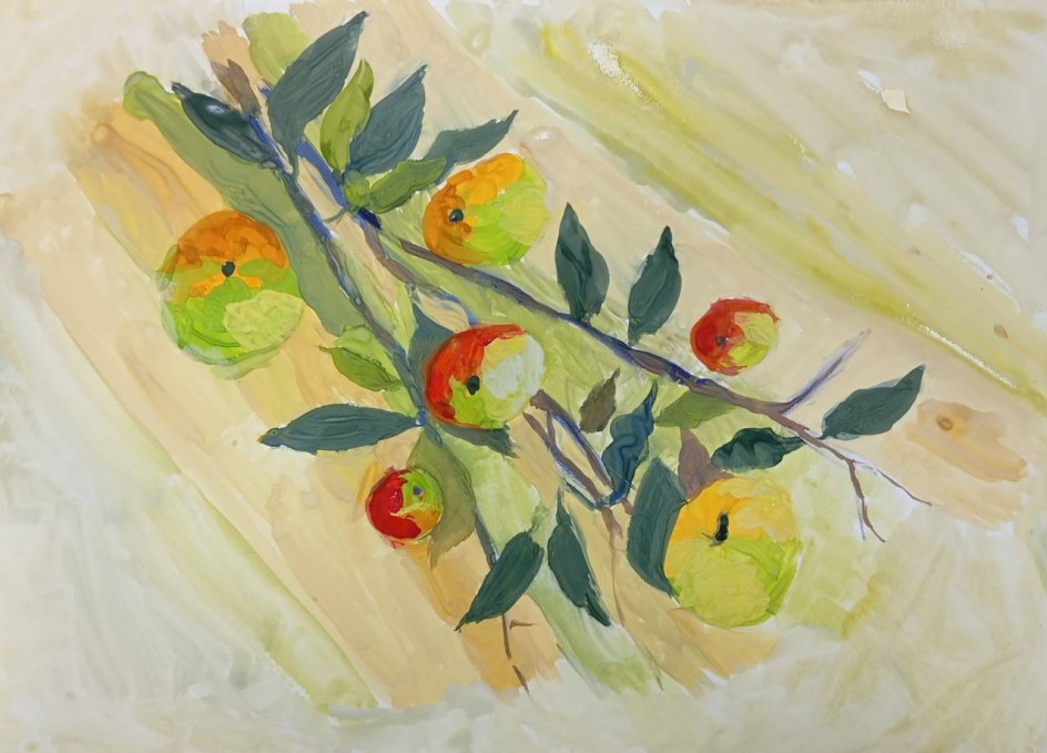 Яблочный урожай