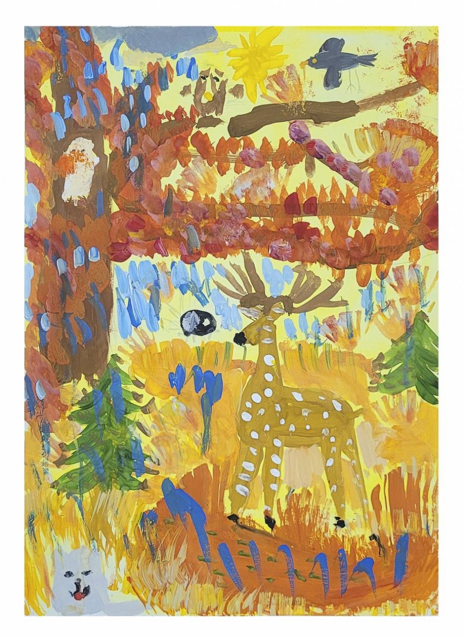 На лесной опушке