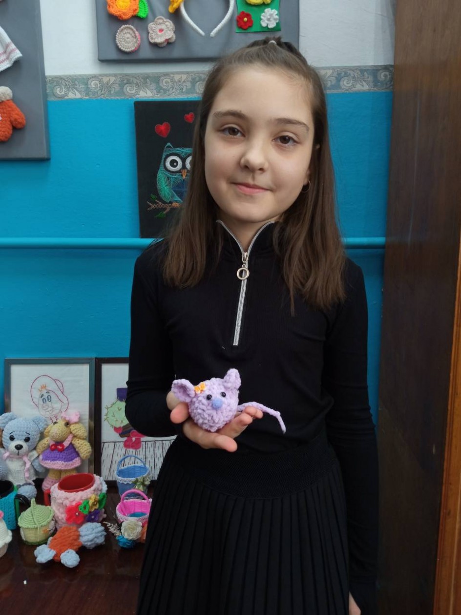 "Фиолетовая мышка."