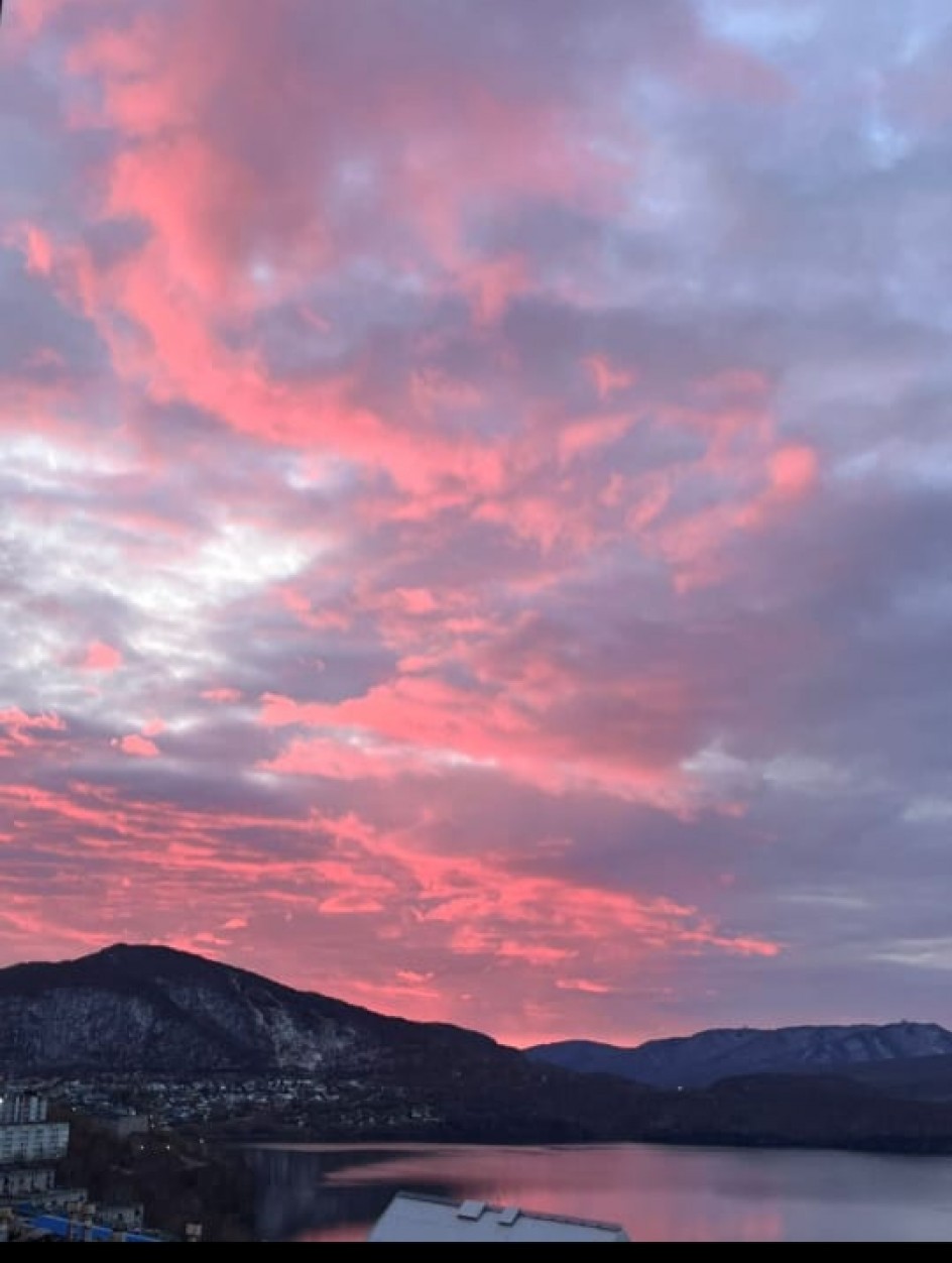 Волшебство осеннего  заката