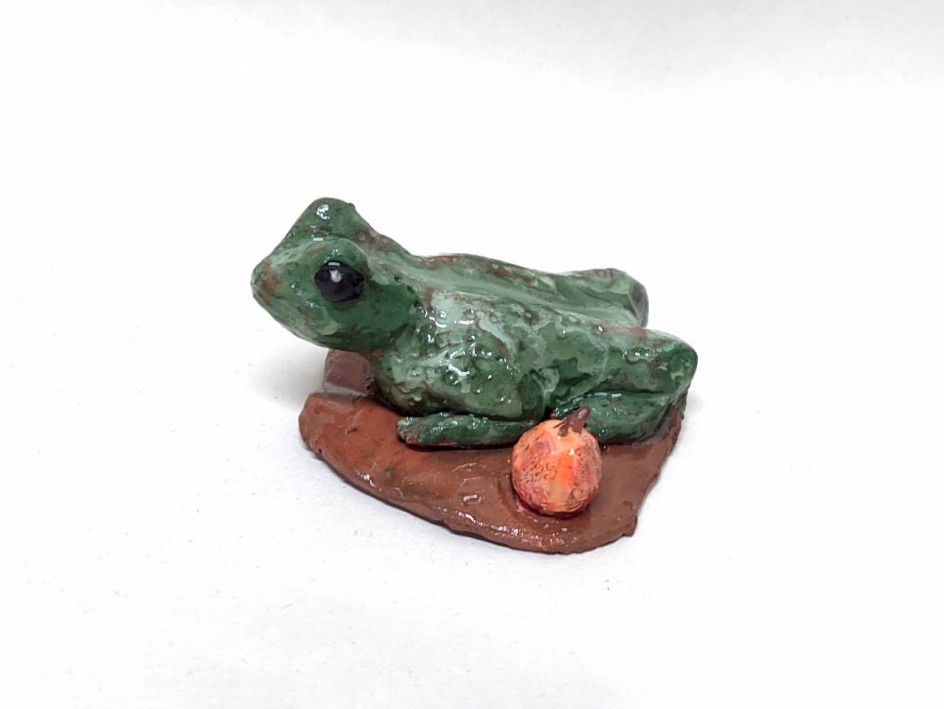 Лягушка с тыквой