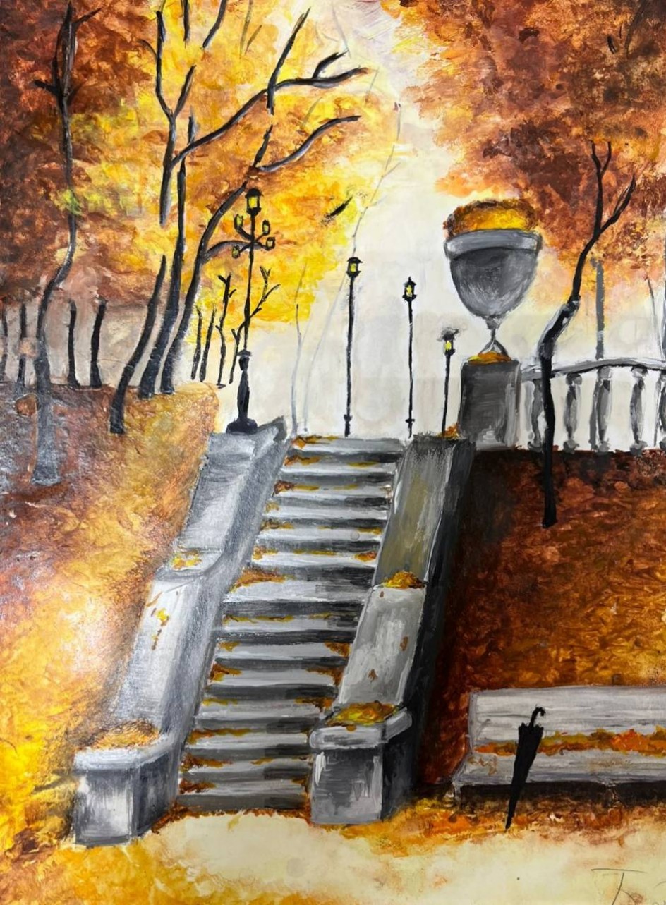 Путь в осеннюю сказку.