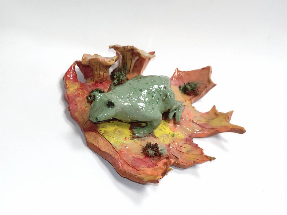 Осенняя лягушка