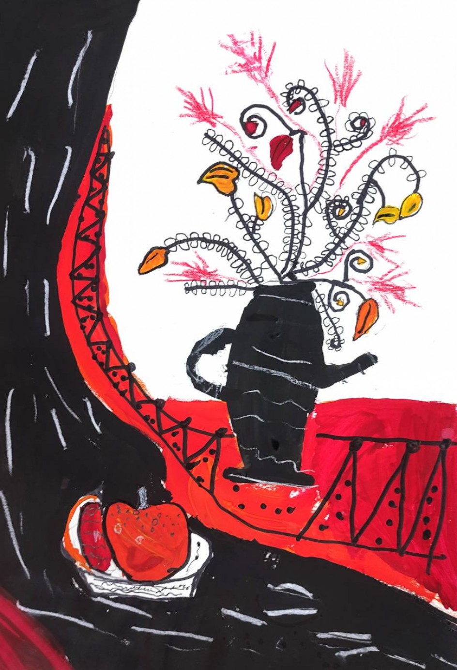 Натюрморт с фруктами