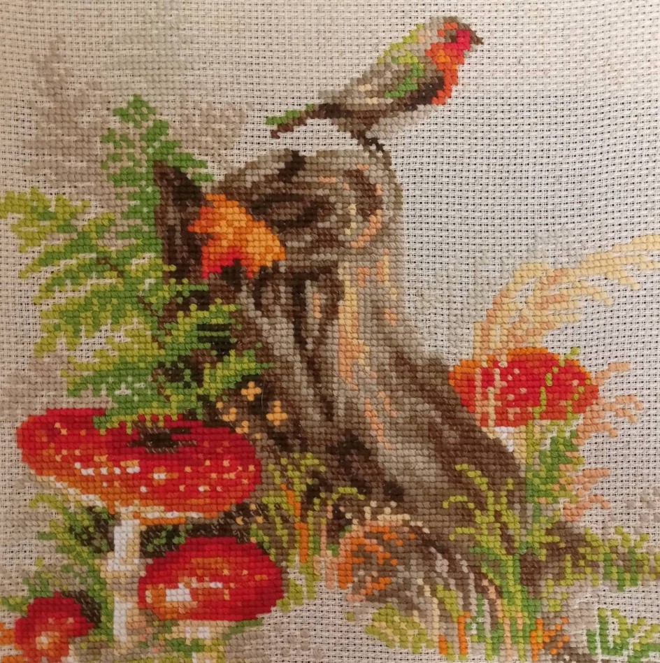 Осенний пень