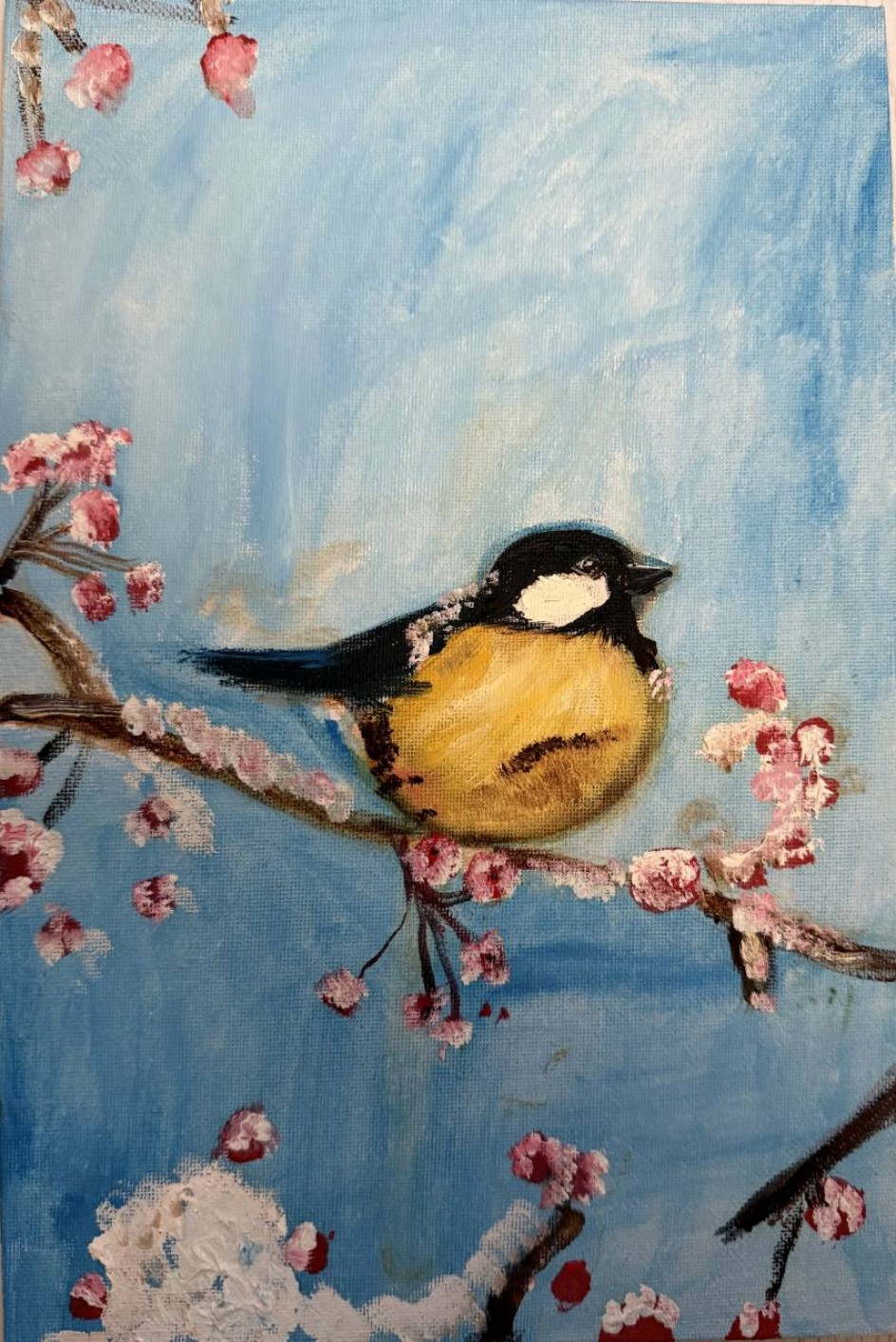 Птица синица