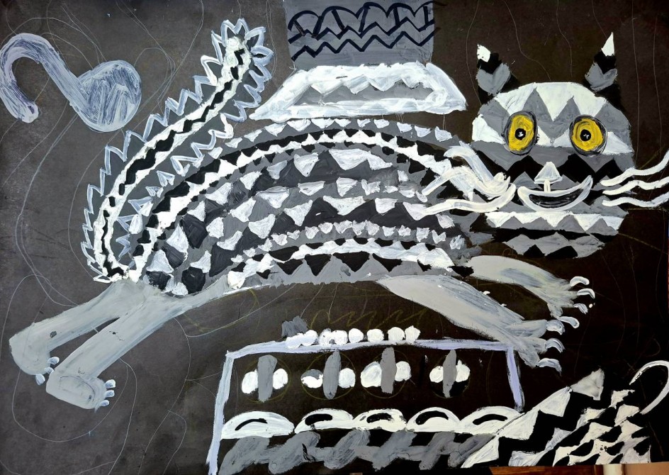 Неуклюжий кот