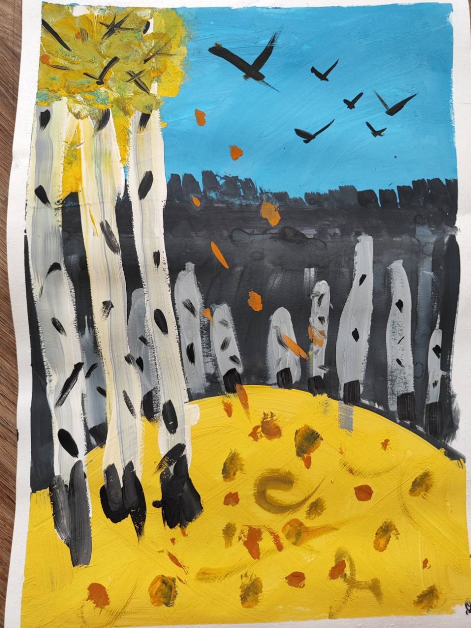 Березовый лес