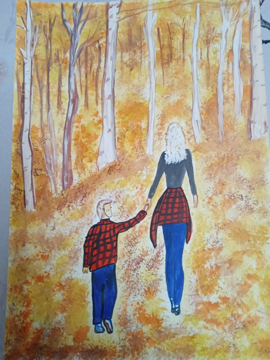 Мир через мамину руку