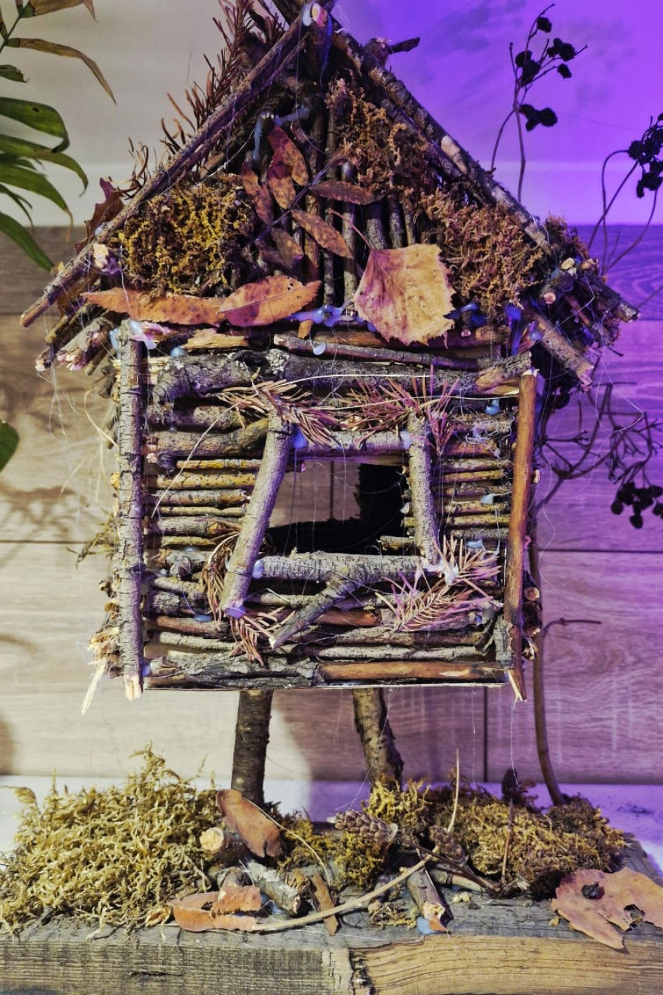 Осенняя избушка!