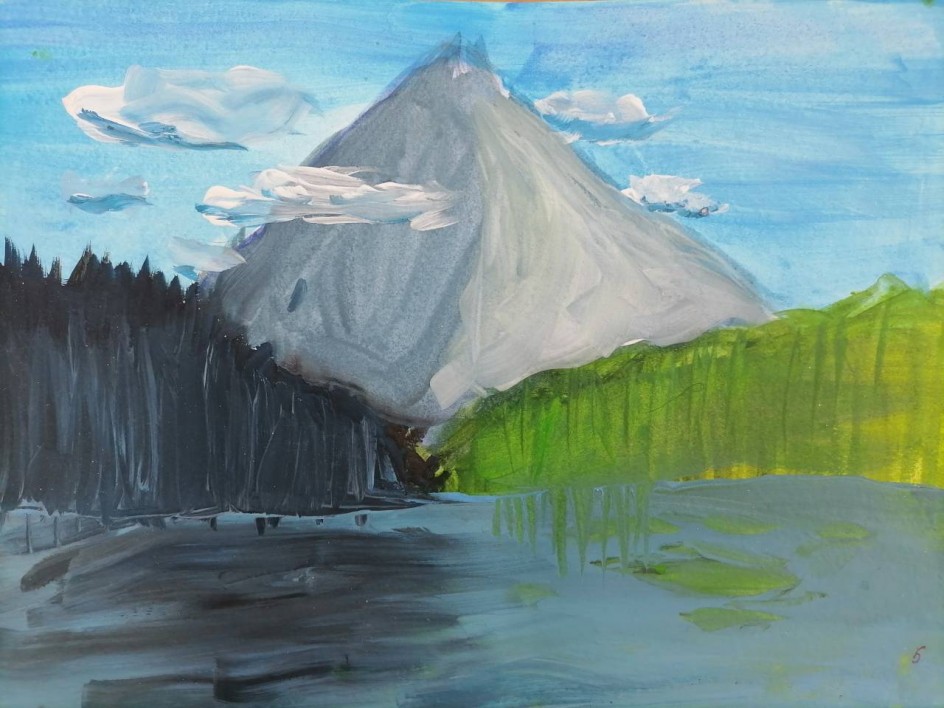 Здесь горы высокие!