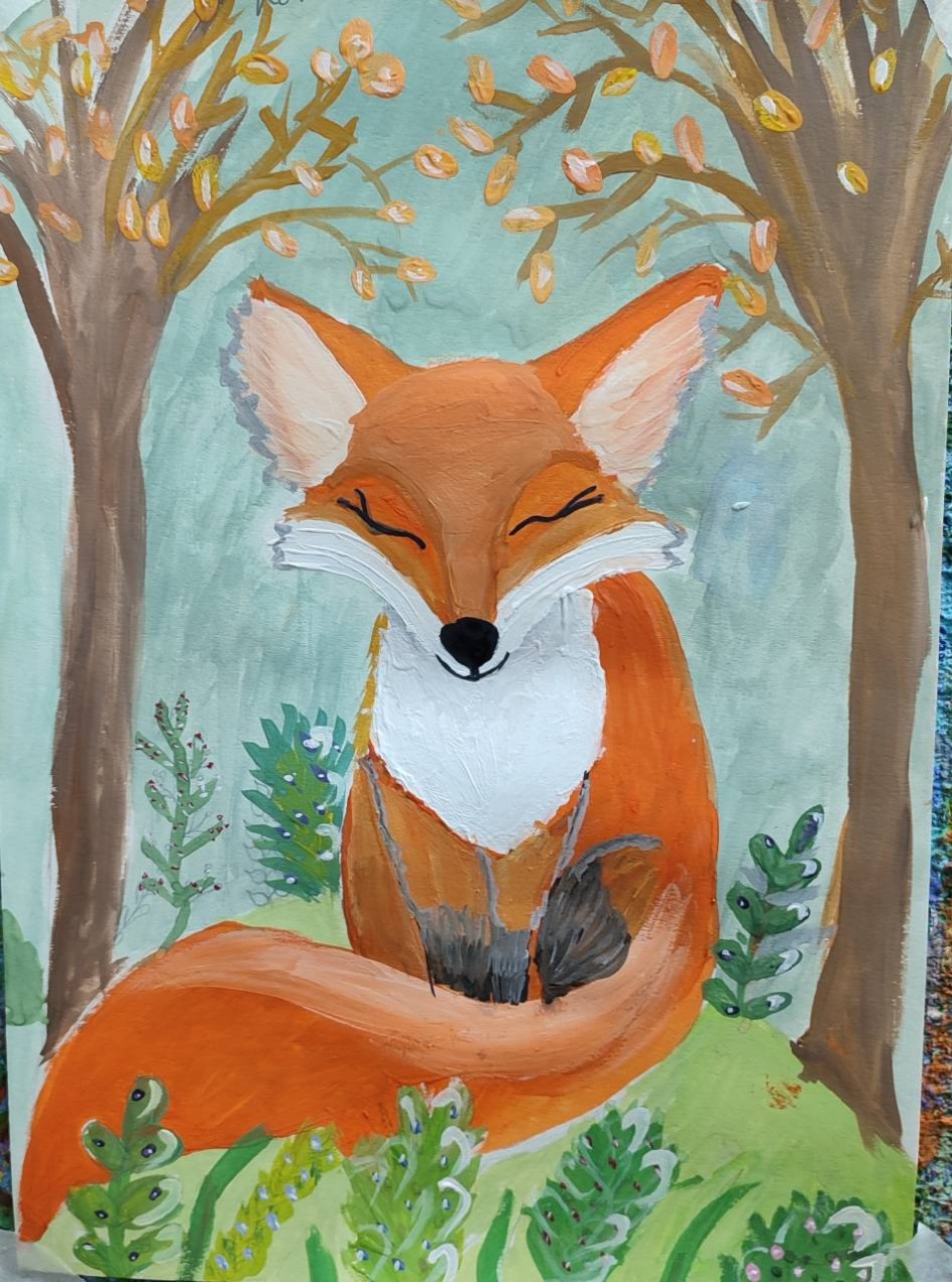 Рыжая красавица