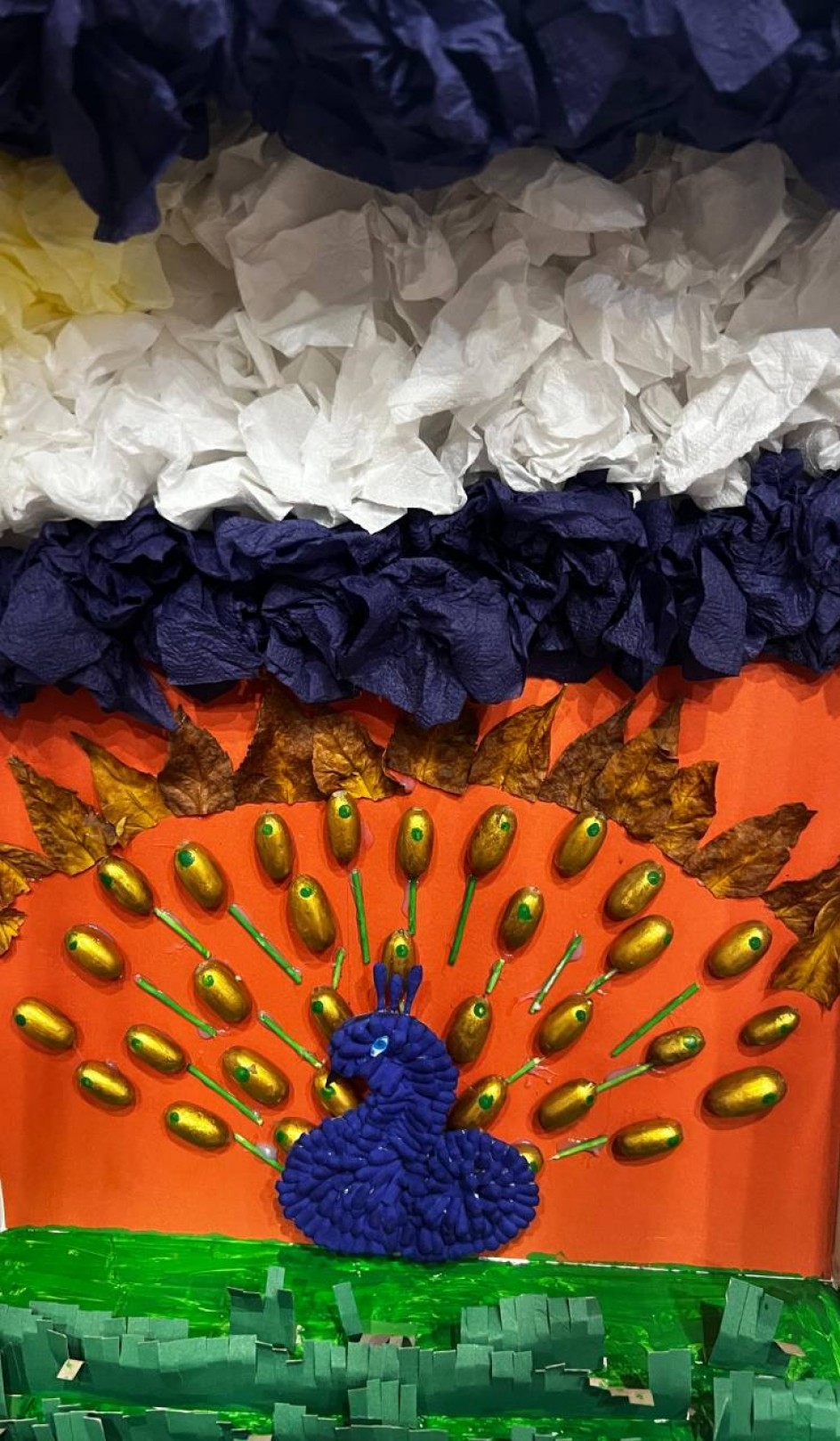 Поделка "Великолепный павлин!"