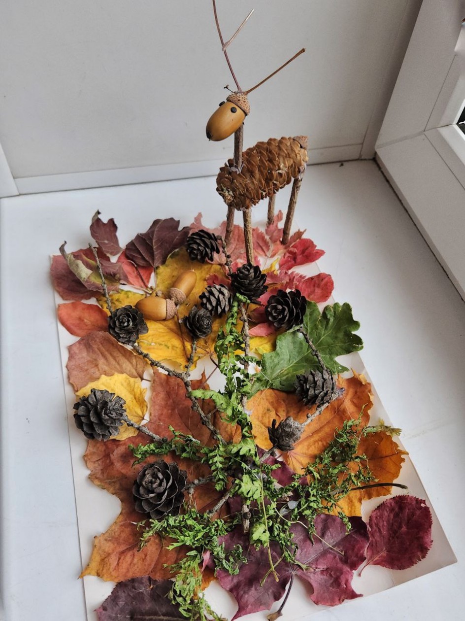 "Олень на полянке"