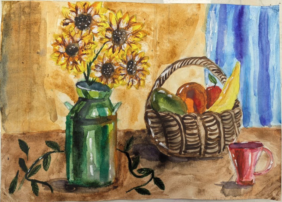 Лето на простом столе