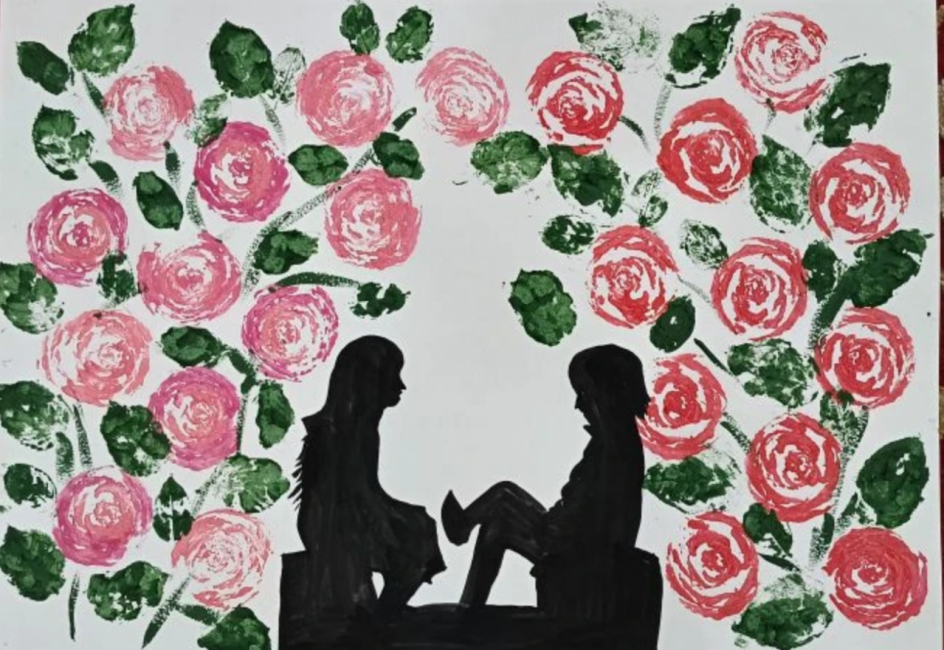 Цветочный сад Кая и Герды