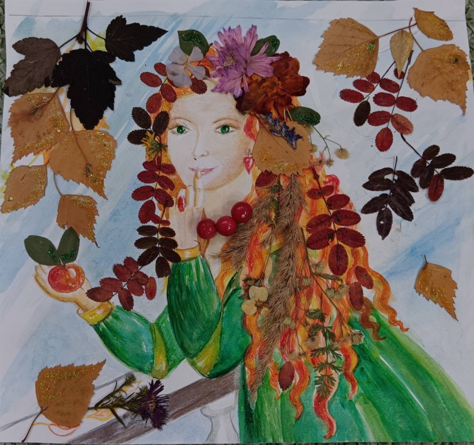 Мама на осень похожа