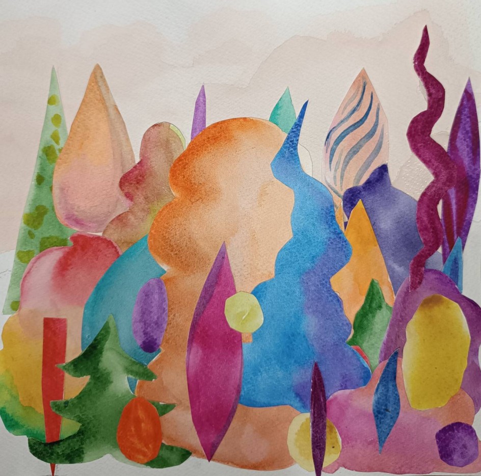 Багряный лес