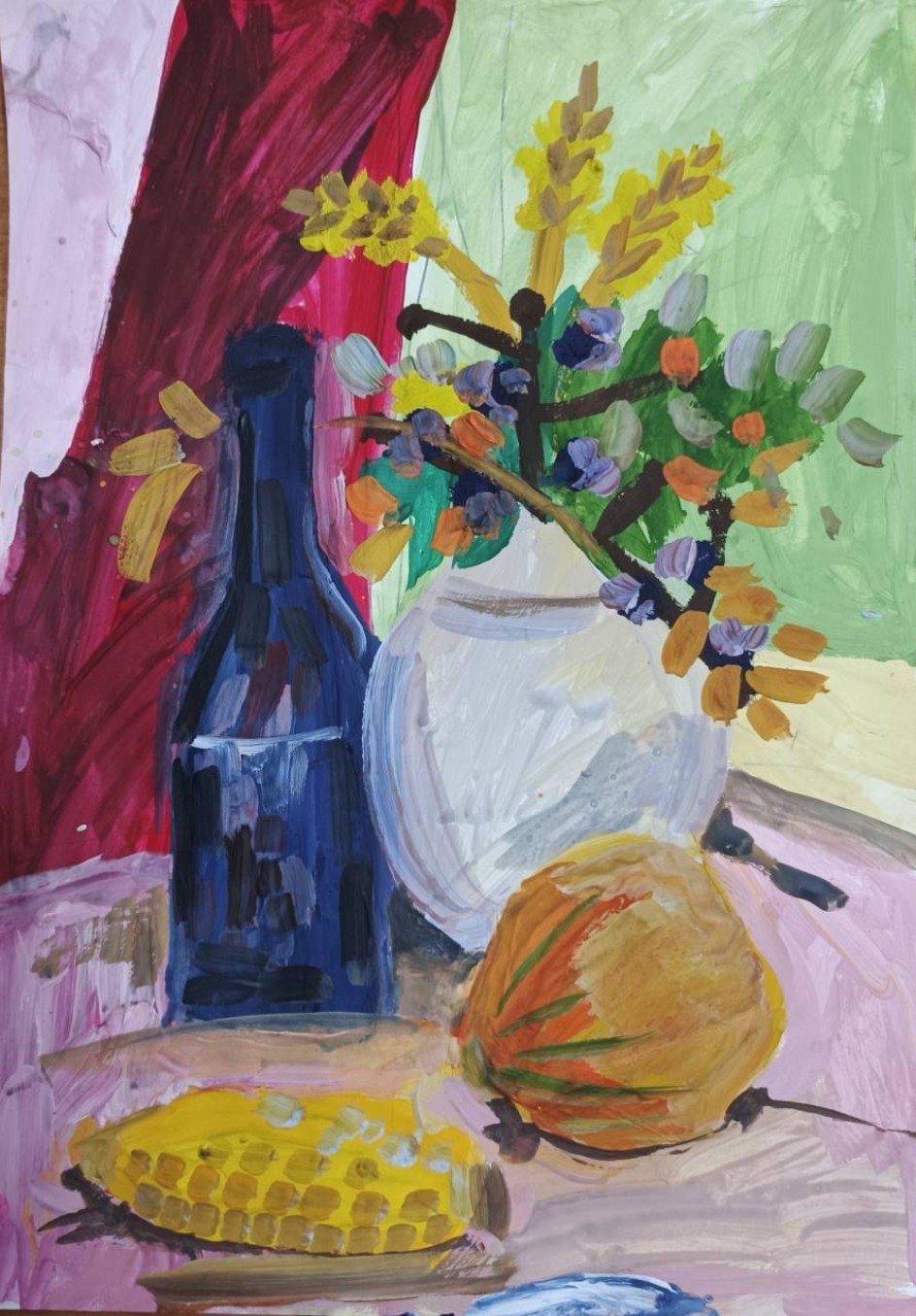 "Натюрморт с тыквой"