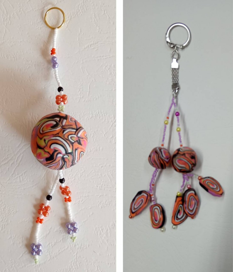 Брелоки из полимерной глины