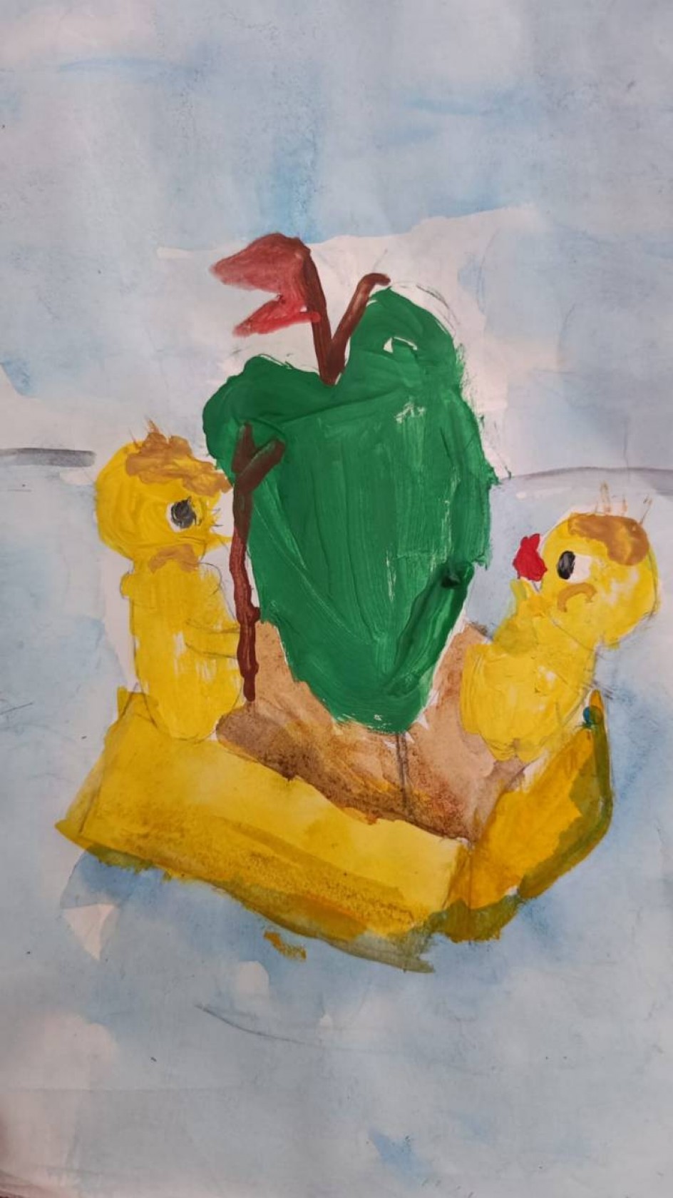 "Вот так они и поплыли"