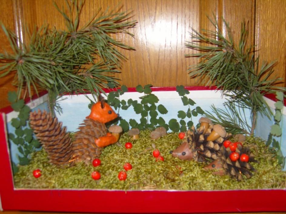 На лесной полянке