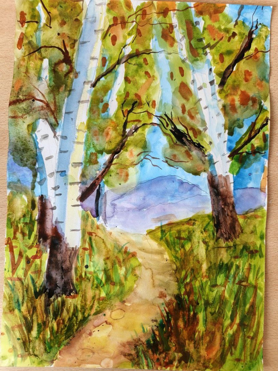 Березоньки в осенних сарафанах