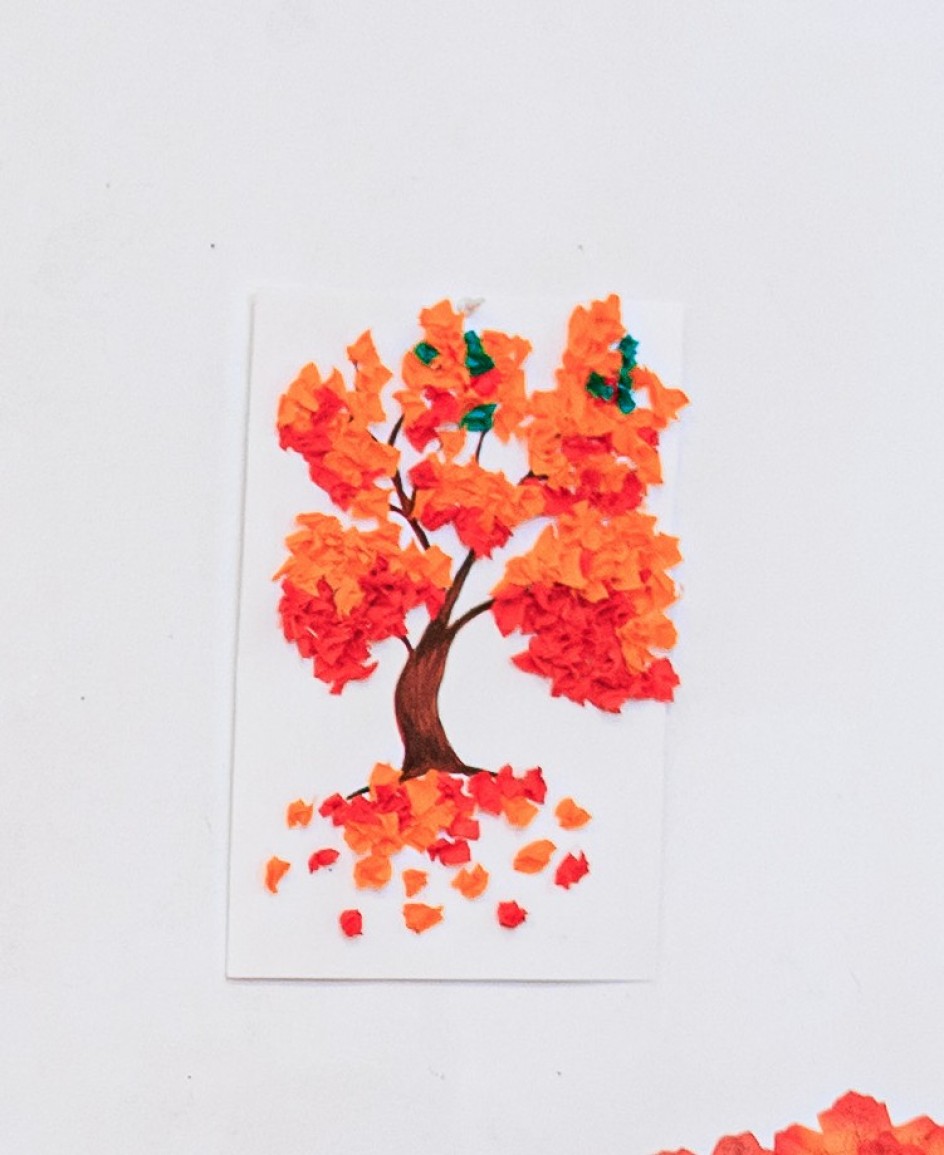 Творческая работа: картина «Золотая осень»