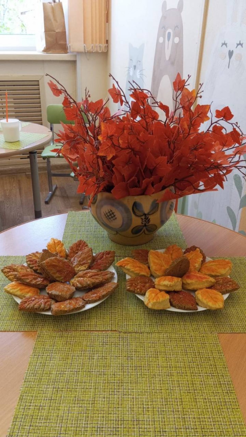 Кулинарный шедевр "Осенние листочки"