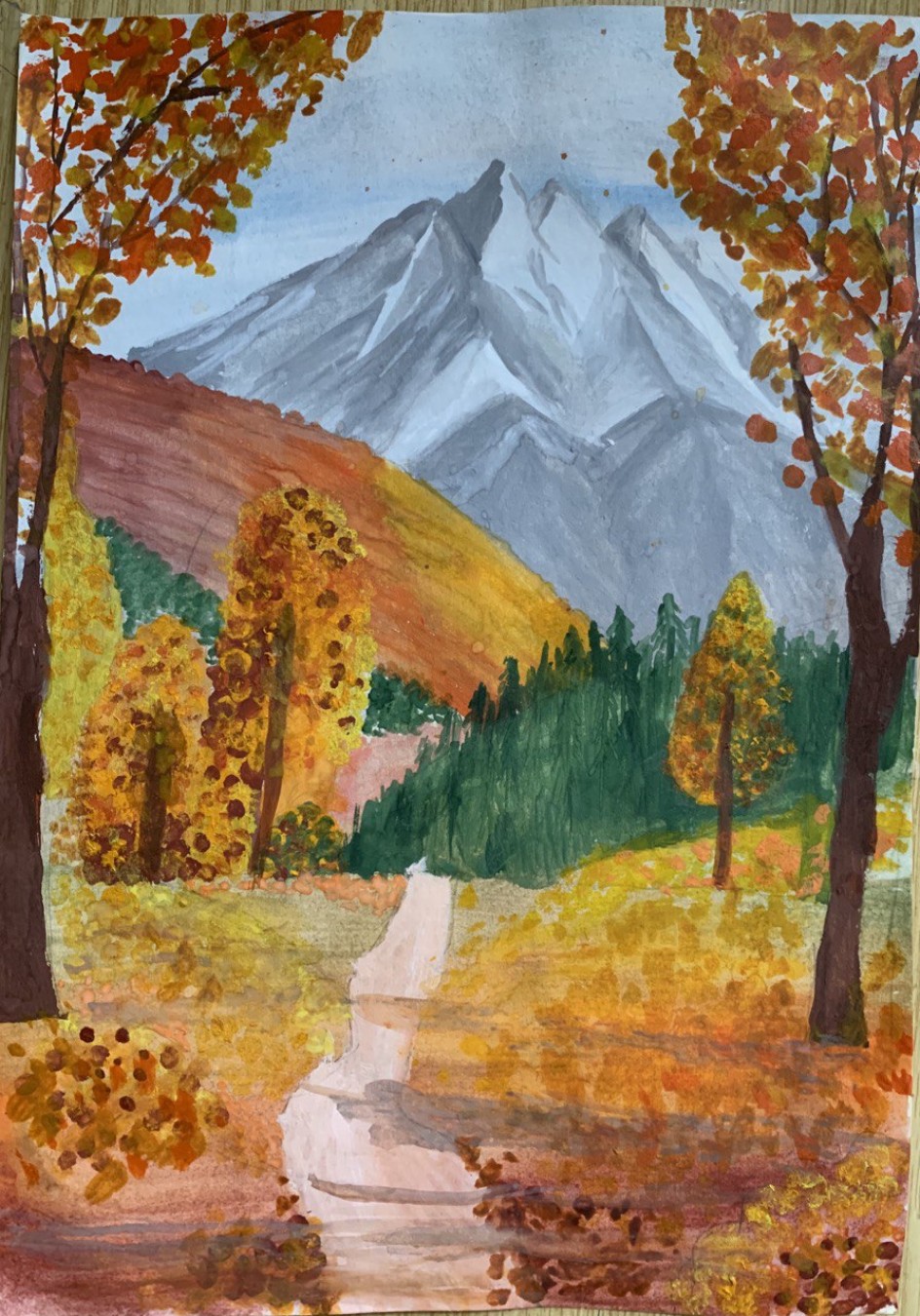 Осенний поход в горы