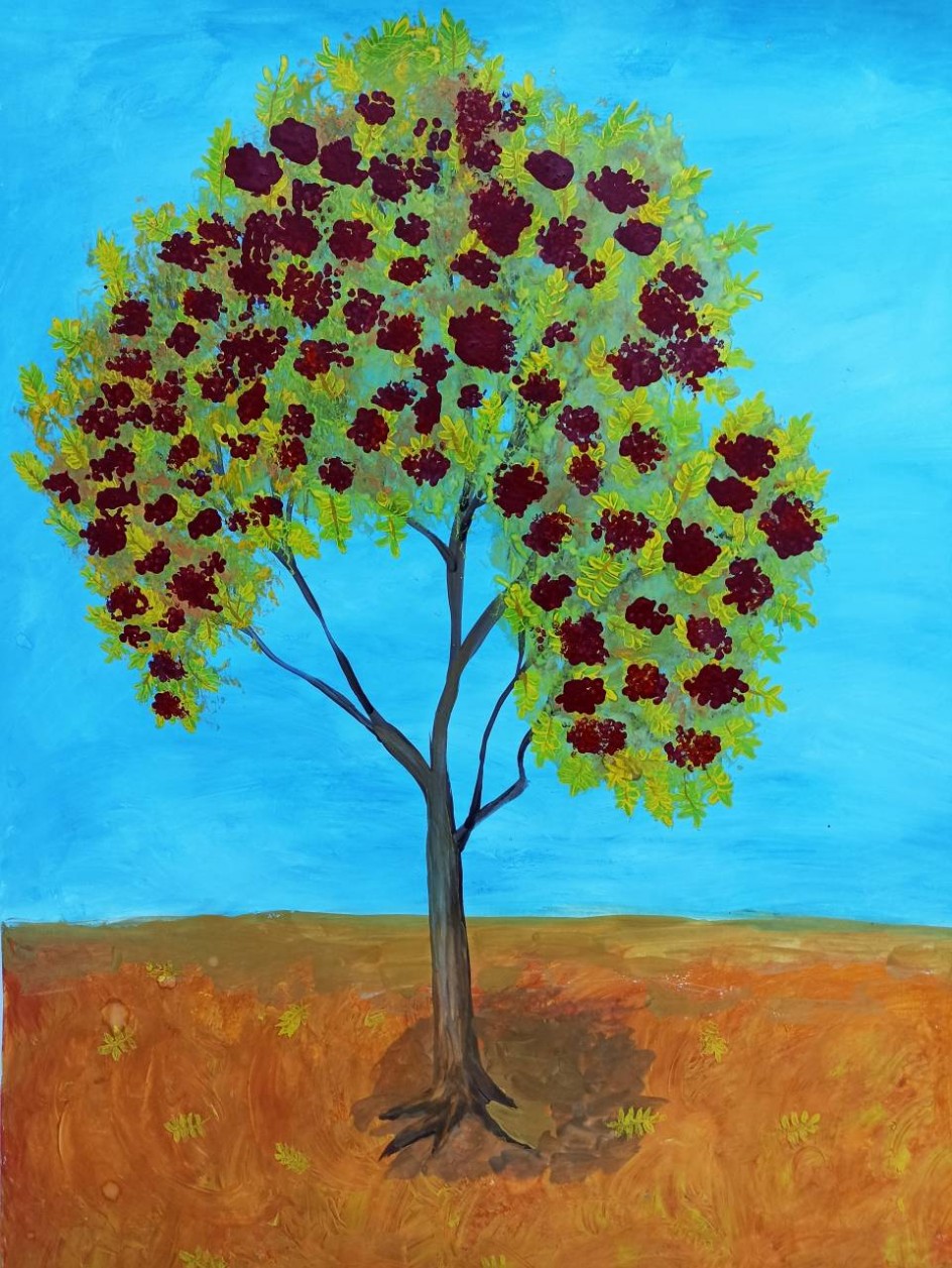 Красавица рябина!