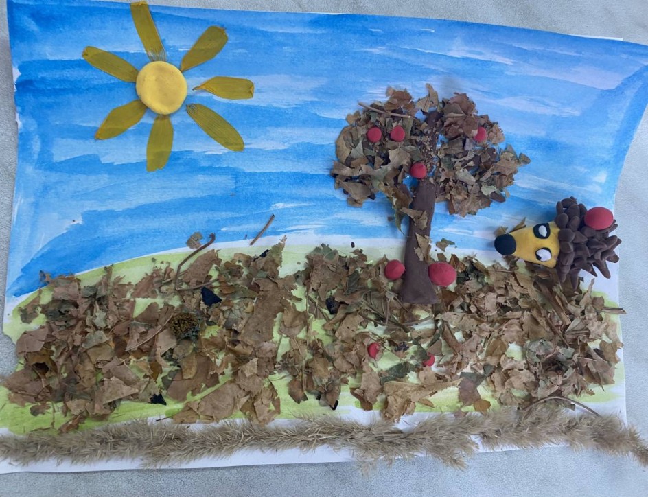 Осенний урожай ёжика