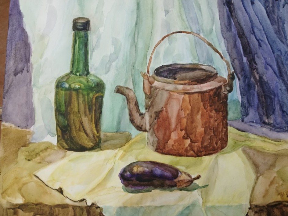 "Натюрморт с медным чайников"