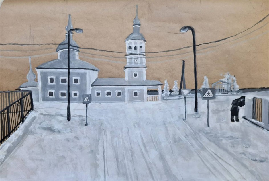 Вид на церковь